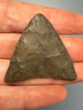 NICE 1 3/4" Chert Levana Triangle Point, Found in Pennsylvania