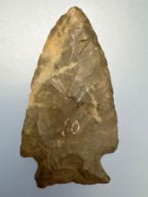 2 1/8" Normanskill Chert Point, Found in New York, Ex: Dave Summers Collection