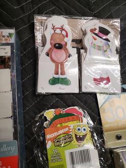 LOT OF STICKER GIFT TAGS