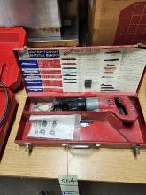 MILWAUKEE HEAVY DUTY SAWZALL IN CASE - AS IS - NO CORD