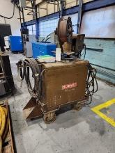 HOBART WELDER MODEL RC-200 WITH WIRE FEEDER MODEL AGH-27