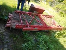 LOT OF PALLET RACKING AND METAL GRATING