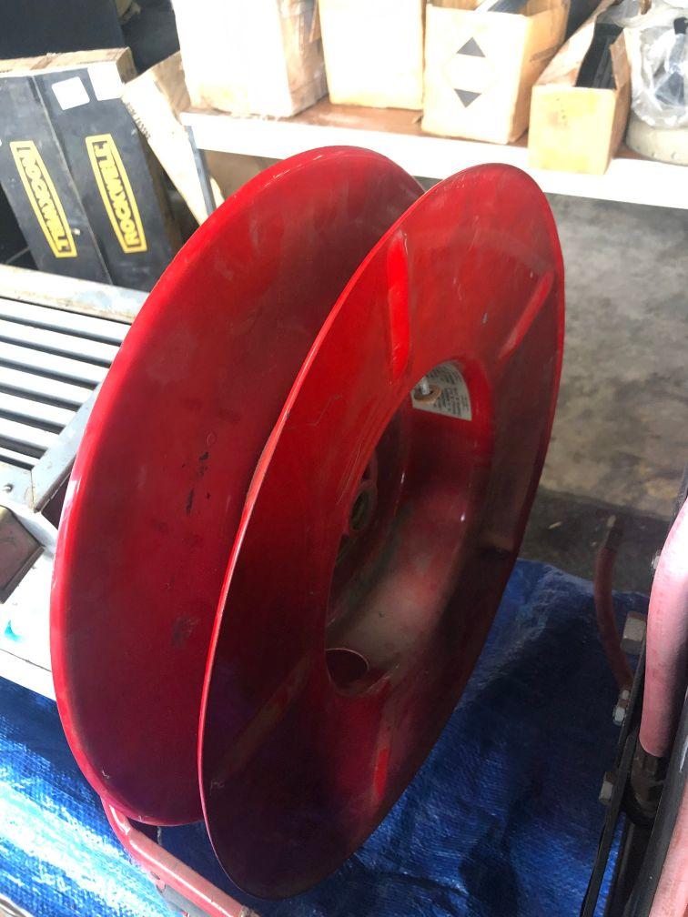 Red hose reel