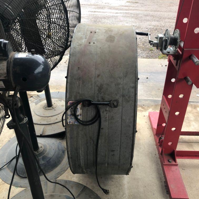 36" maxxair shop fan