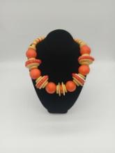 Unbranded Vintage wood Bead Necklace