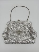 Evening Silver Purse