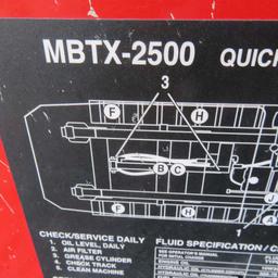 TORO Mud Buggy MBTX-2500, Mdl. 68138 60 Hrs., Kohler Gas Engine, S/N 400349083