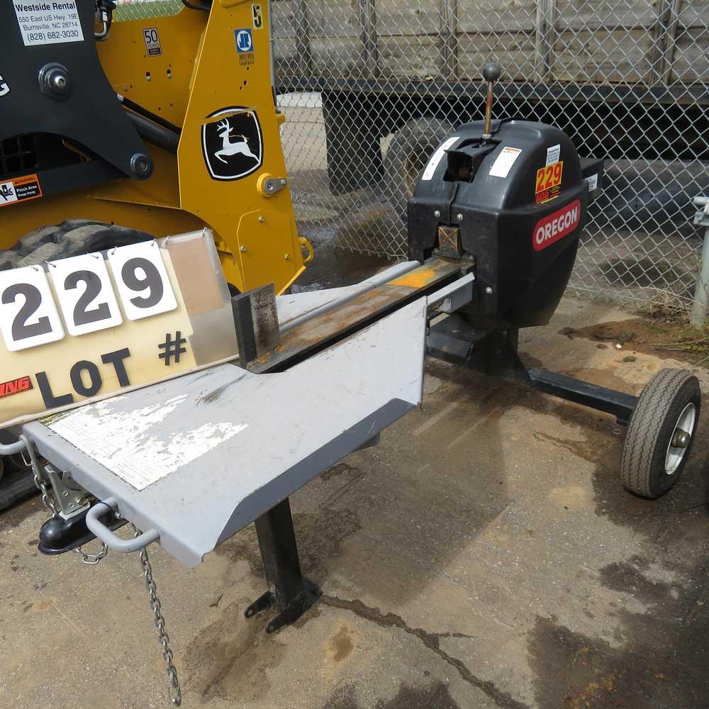 Oregon Mdl. KLS Kinetic Wood Splitter 6.5 HP Kohler Enginer, S/N 1350104