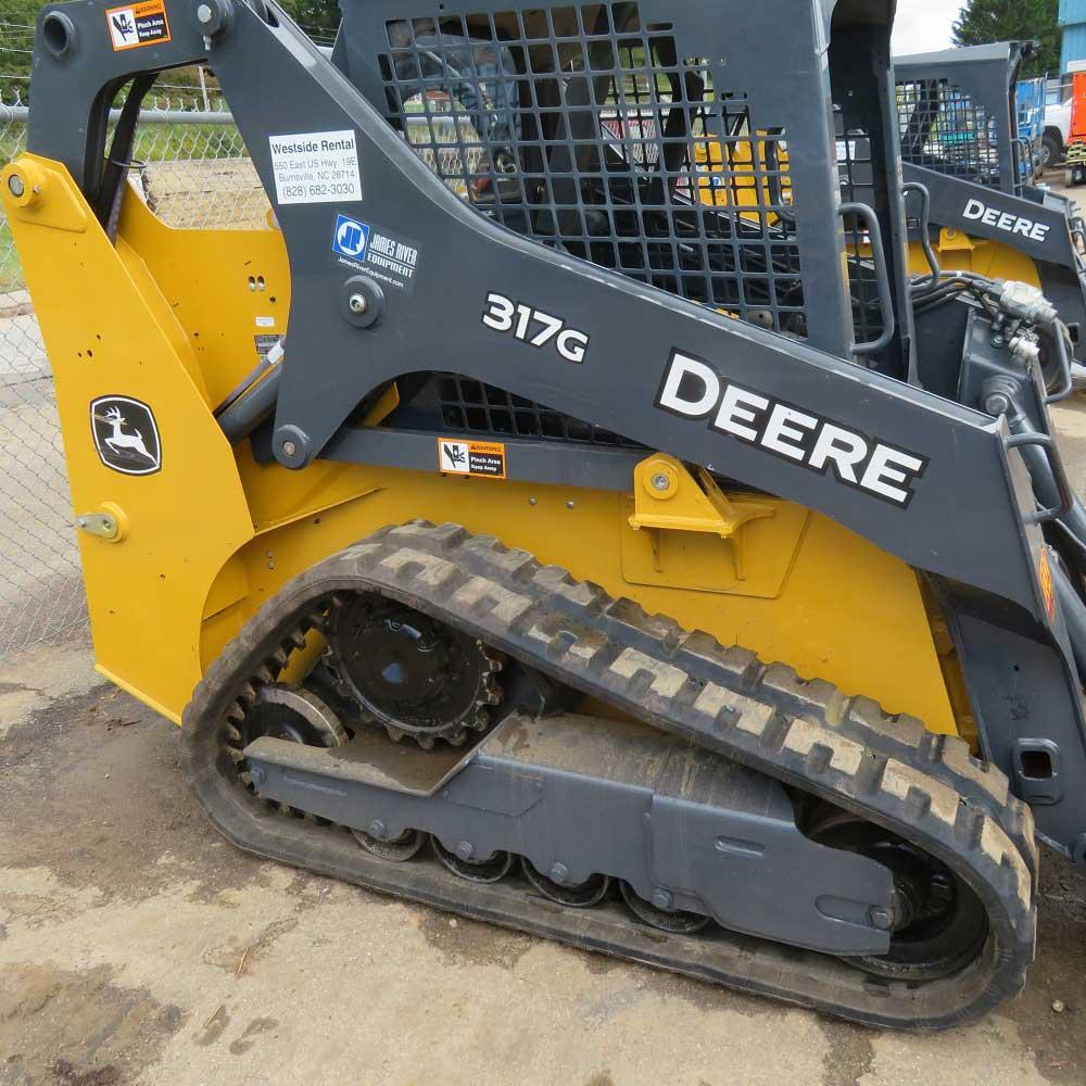 John Deere 317G Skid Steer, 2020 Model w/GP Bucket , 620 Hrs., S/N 1T0317GJLKJ358106