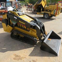 Vermeer CTX 100 Compact Skid Steer w/3-Cyl. Kohler Diesel Engine, 393 Hrs., S/N 1YRZ080H5K1001900