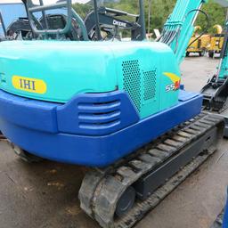 IHI 55N3 Compact Excavator w/Hydraulic Thumb, 2868 Hrs., S/N WP003627