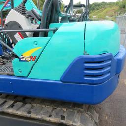 IHI 55N3 Compact Excavator w/Hydraulic Thumb, 2868 Hrs., S/N WP003627