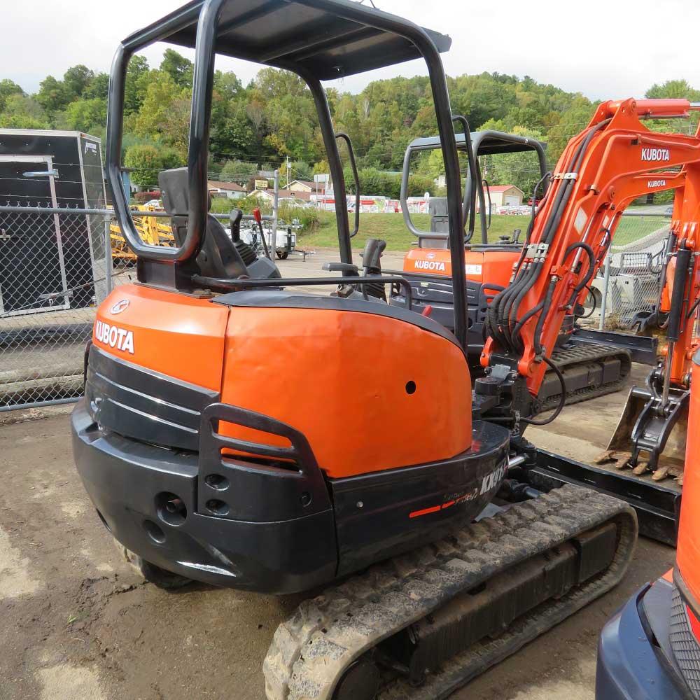 Kubota KX91-3S2 Super Series Compact Excavator S/N 43888, 744 Hrs.