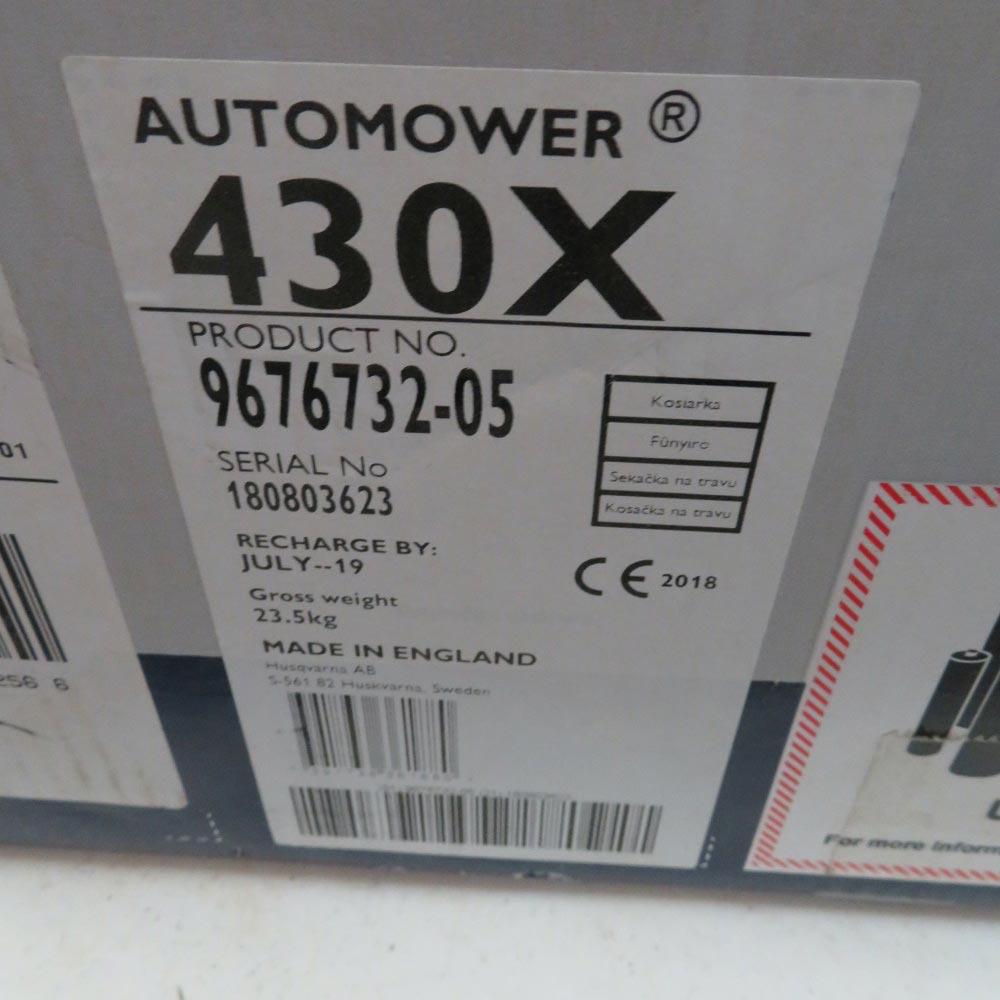 Husqvarna Automower 430X (New Display-no box)