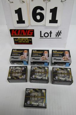 140 Rounds of Federal Personal Defense 45 (AUTO) 230 Gr. Ammunition