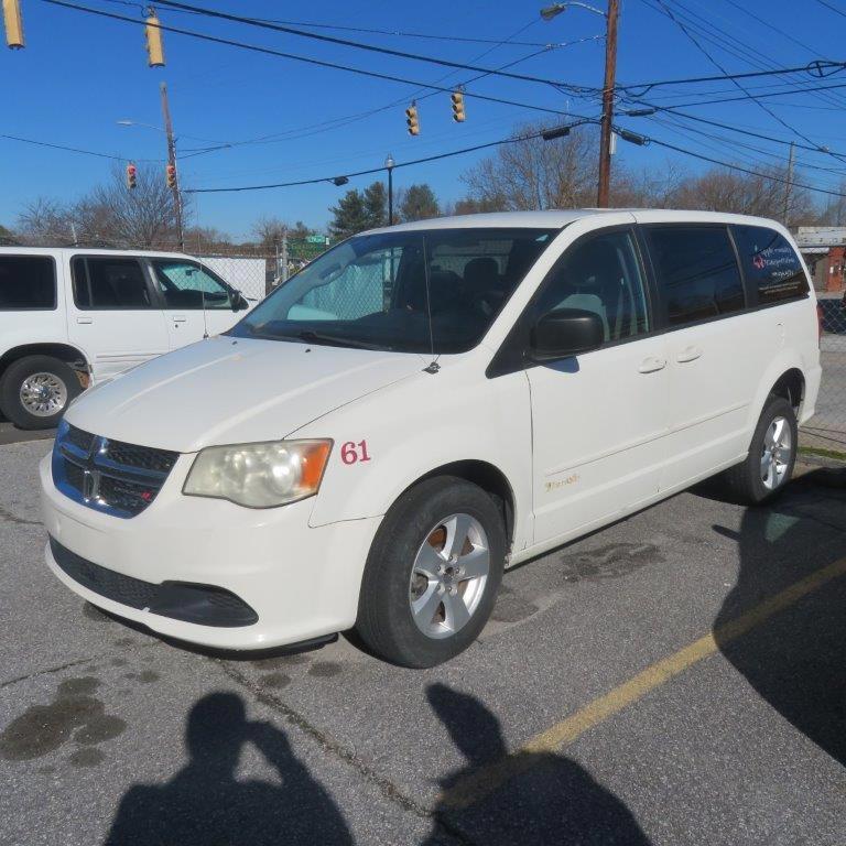 "2013 Dodge Van With a BraunAbility Rear Wheel Chair