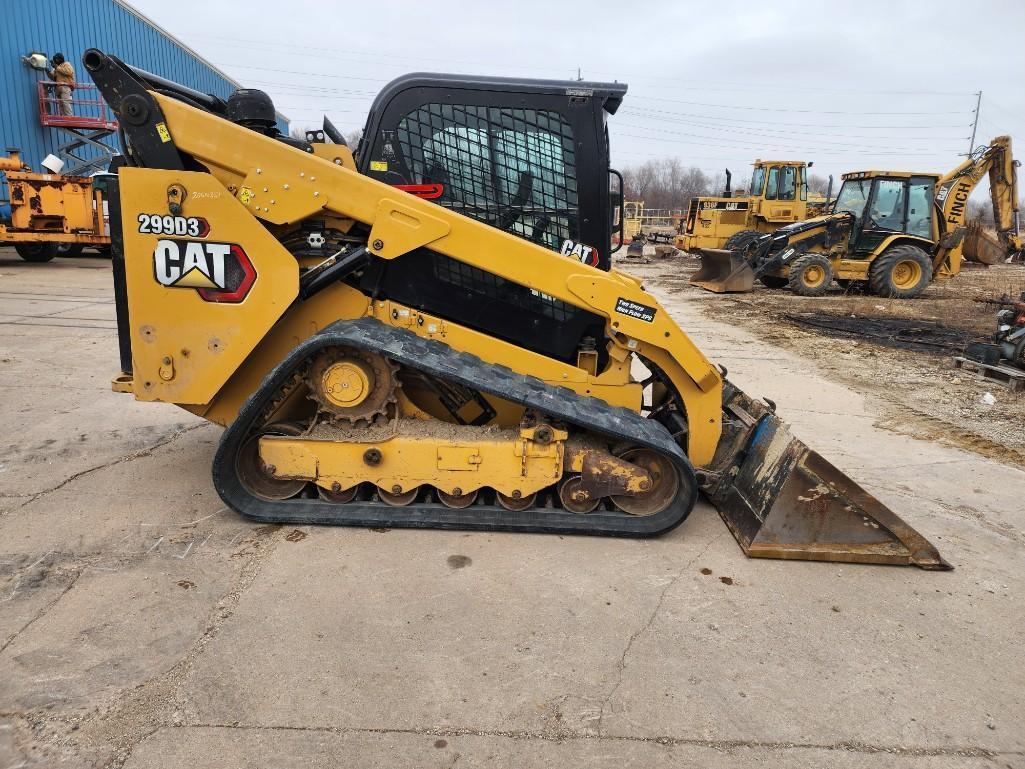 2020 Caterpillar 299D3 Compact Track Loader