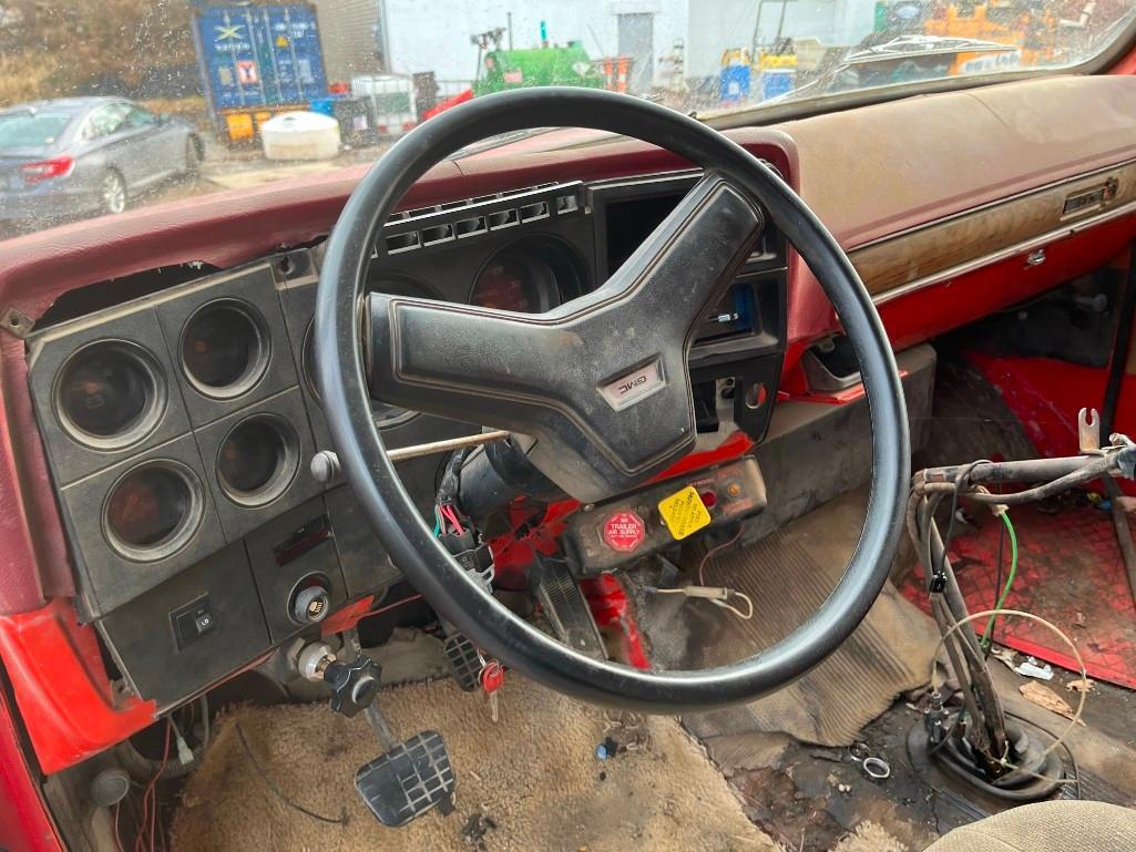 1986 GMC Topkick S/A Dump Truck