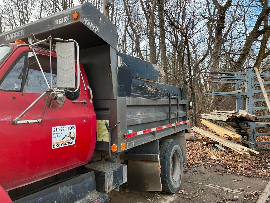 1986 GMC Topkick S/A Dump Truck