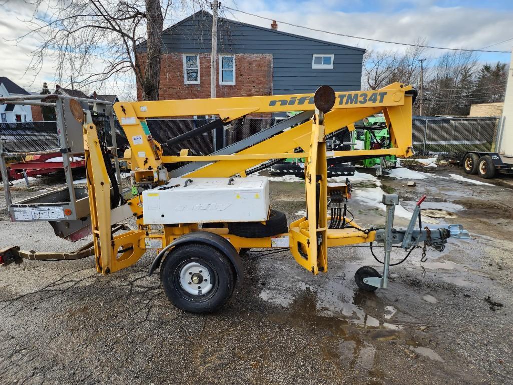 2009 Nifty TM34T Electric Scissorlift