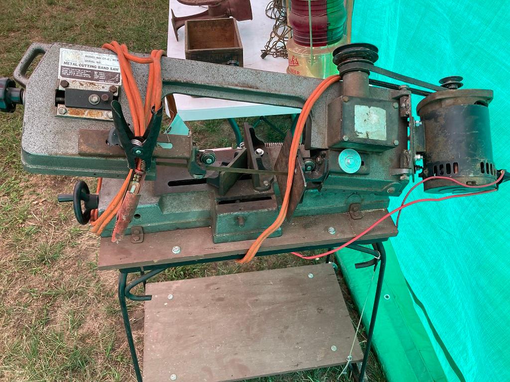 Metal Band Saw W/stand