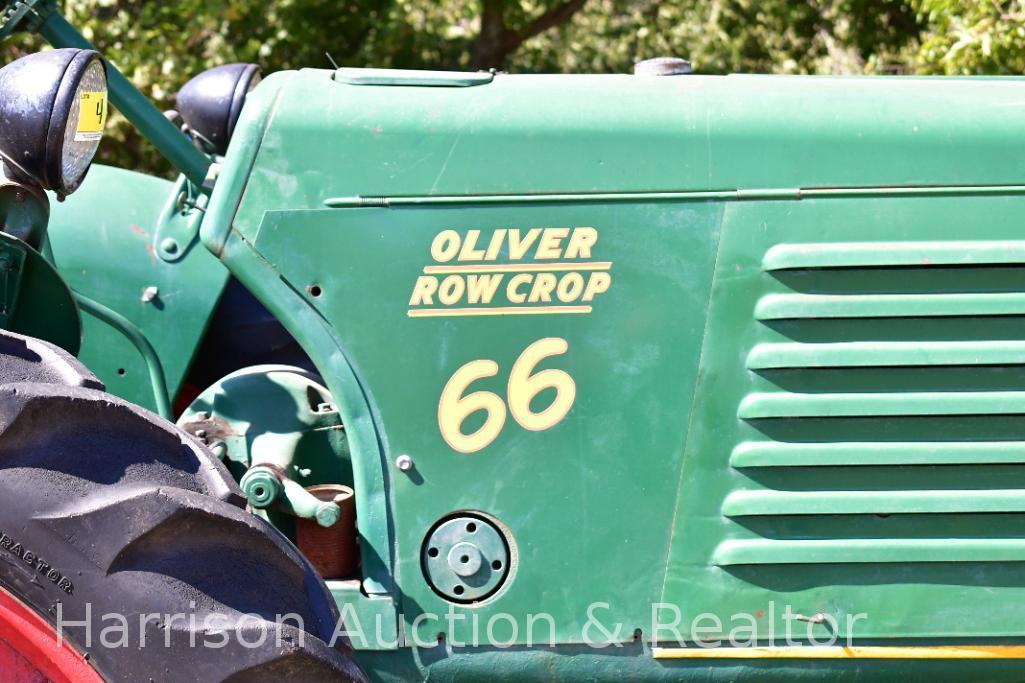 1952 Oliver Row Crop Tractor