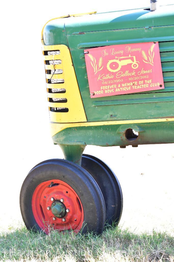 1952 Oliver Row Crop Tractor