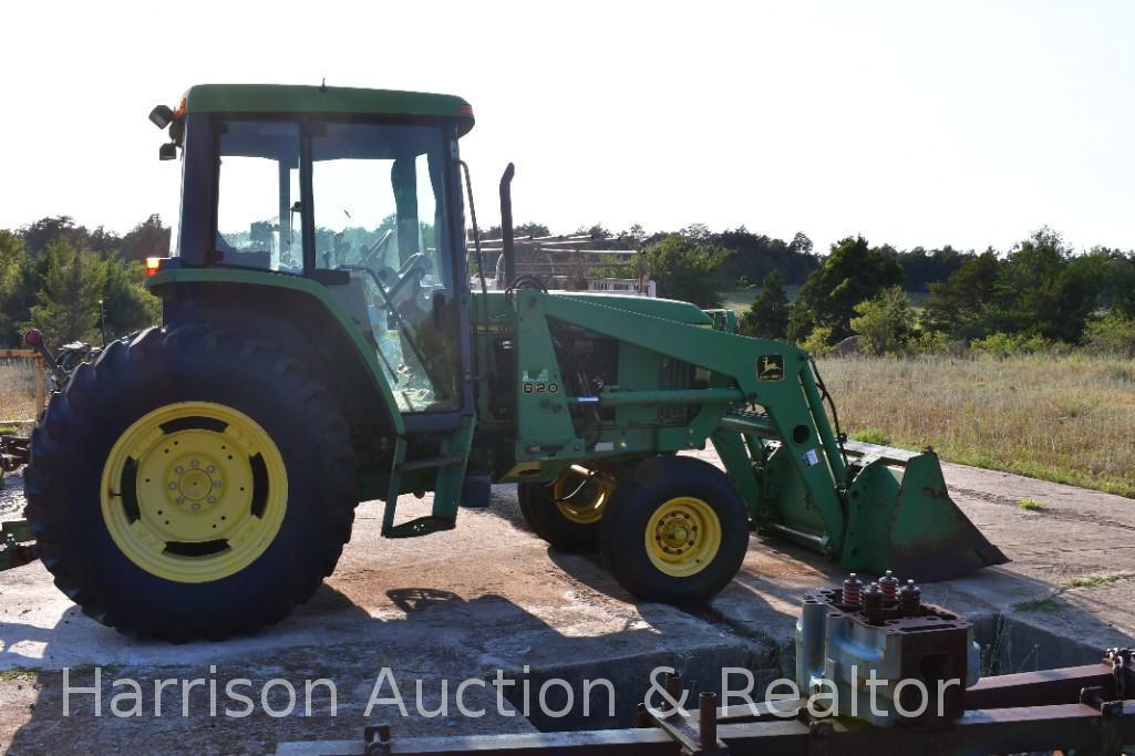 JOHN DEERE 6200 WITH QUICK ATTACH LOADER