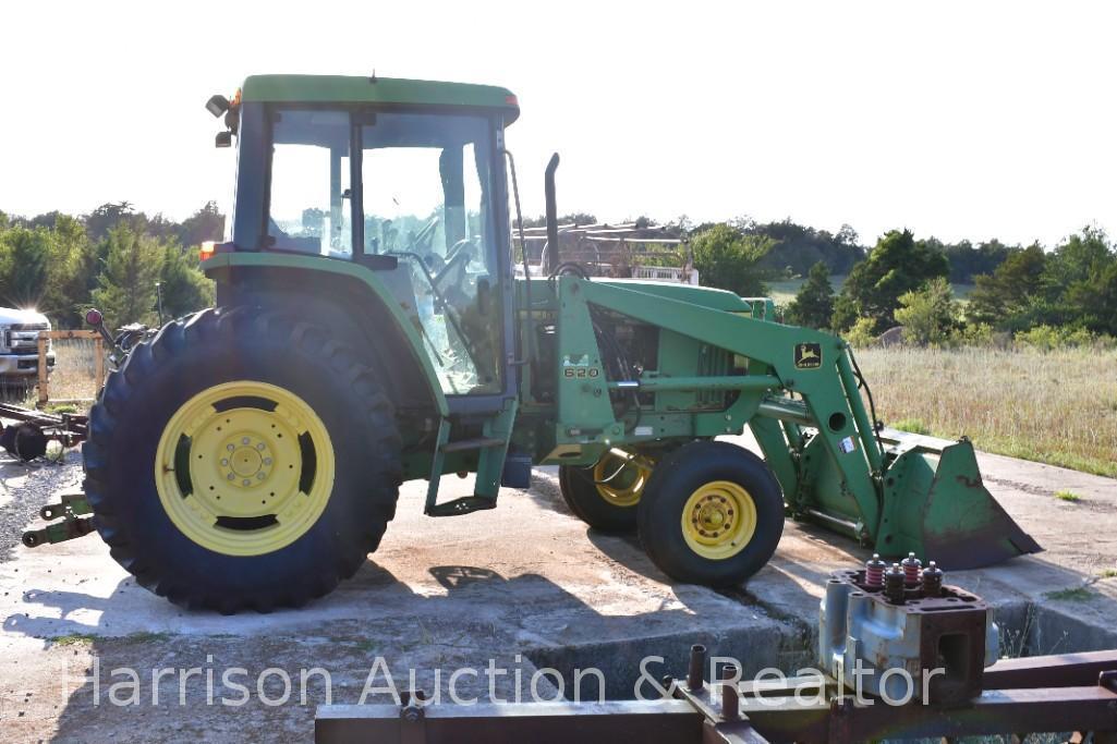 JOHN DEERE 6200 WITH QUICK ATTACH LOADER