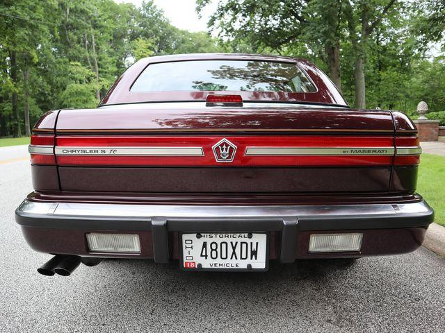 1989 Chrysler TC by Maserati Convertible.13,000 MILE unrestored gem.Rare ro