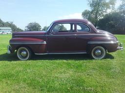 1946 Mercury Custom Coupe. In storage since 1991. Runs and drives good. Sol