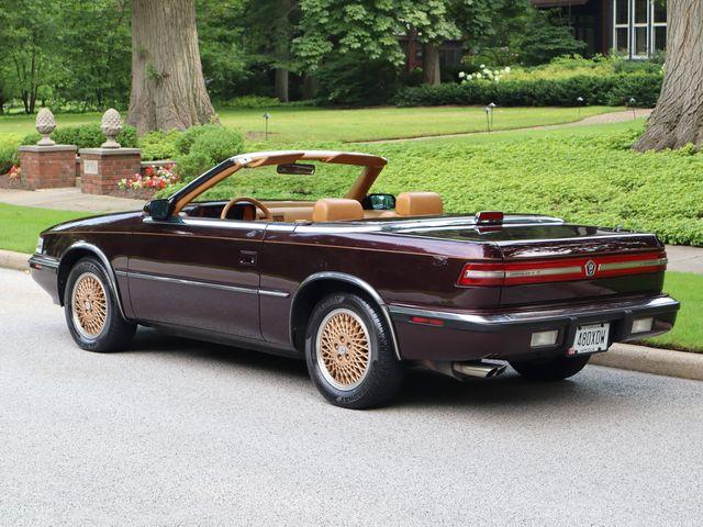 1989 Chrysler TC by Maserati Convertible.13,000 MILE unrestored gem.Rare ro