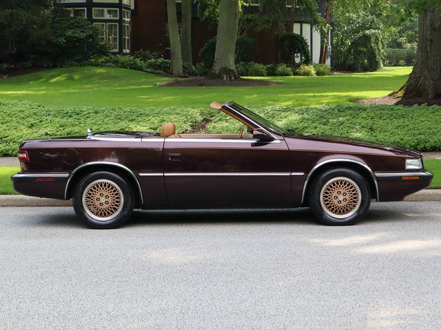 1989 Chrysler TC by Maserati Convertible.13,000 MILE unrestored gem.Rare ro