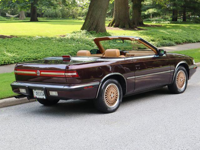 1989 Chrysler TC by Maserati Convertible.13,000 MILE unrestored gem.Rare ro