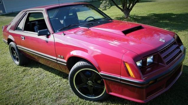 1982 Ford Mustang GT Hatchback Coupe.Freshly restored.TRX handling package.