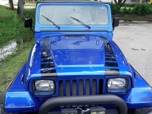 1994 Jeep Wrangler. 2.5L 4 cyl engine. 5 speed manual transmission. 2 tops-