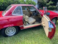 1982 Mercedes-Benz 280SL Convertible.Right-hand drive. EXEMPT MILES