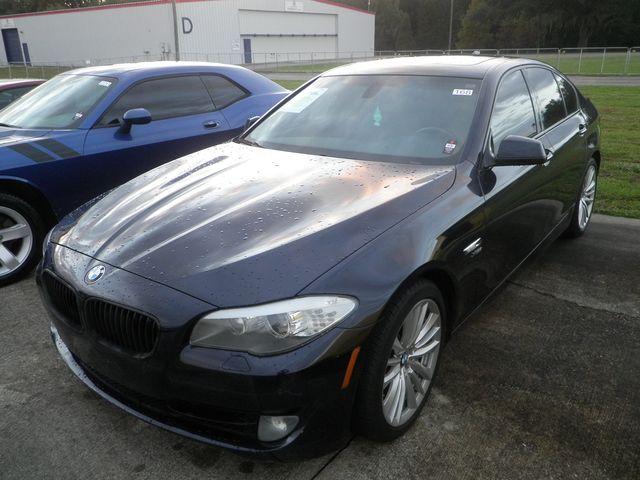 2011 Blue BMW 5 Series Sedan.5001X Drive, 4 DR Sedan.Experience luxury and