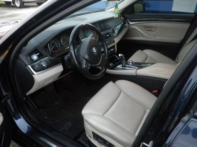 2011 Blue BMW 5 Series Sedan.5001X Drive, 4 DR Sedan.Experience luxury and