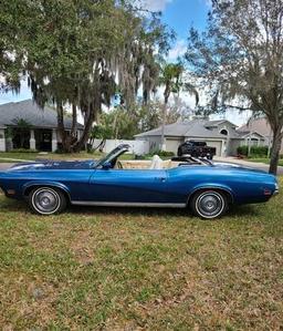 1970 Mercury Cougar XR7 Convertible.Original, except repainted.Only 42,000