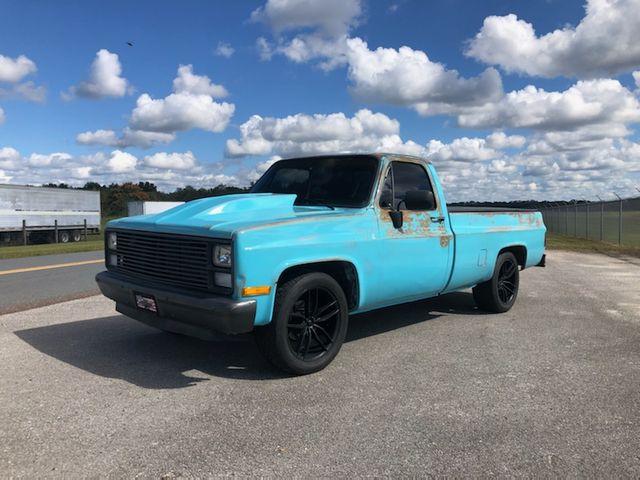 1984 Chevrolet C-10 Blue Truck. EXEMPT MILES