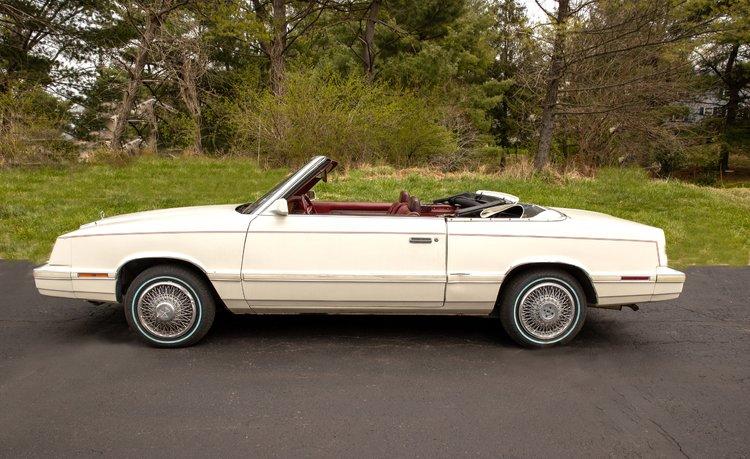 1983 Chrysler Lebaron Convertible.Brand new top.All original.