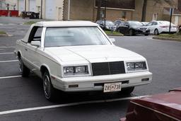 1983 Chrysler Lebaron Convertible.Brand new top.All original.