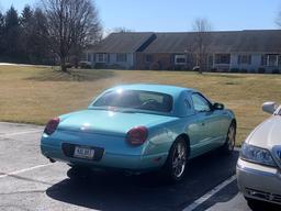 2002 Ford Thunderbird Convertible. Excellent condition with 22491 miles. V8