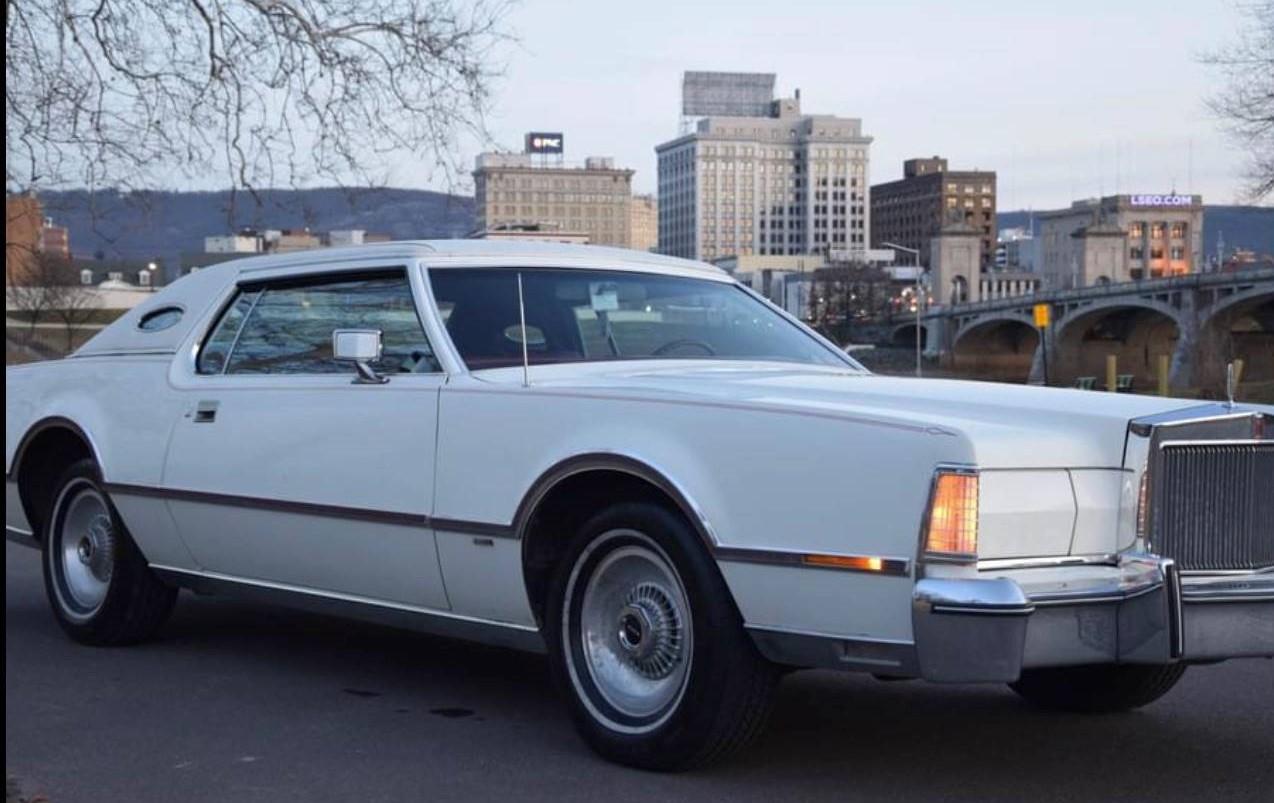 1976 Lincoln Continental Mark IV Coupe. 28,800 actual mileage. I'm the 3rd