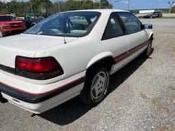 1989 Pontiac Grand Prix Coupe. V6 engine. Rare five speed manual transmissi