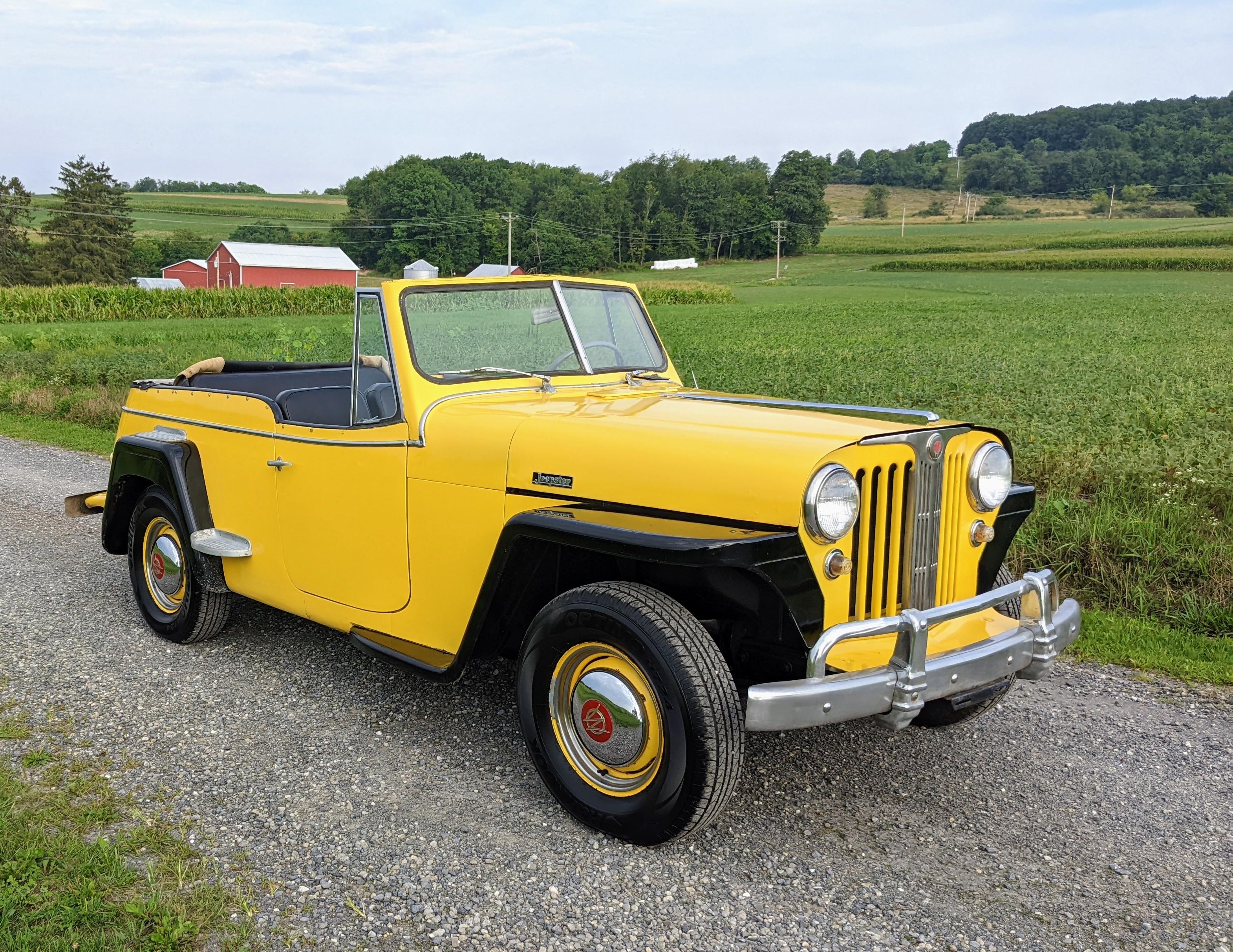 1949 Willys Jeepster Sdn. Reconstructed title. 6 cyl, 3 on the tree. 4x2, v
