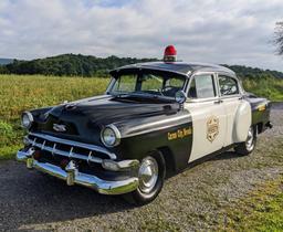 1954 Chevrolet 210 Sedan. Police car. 6 cylinder, automatic. Very clean fun