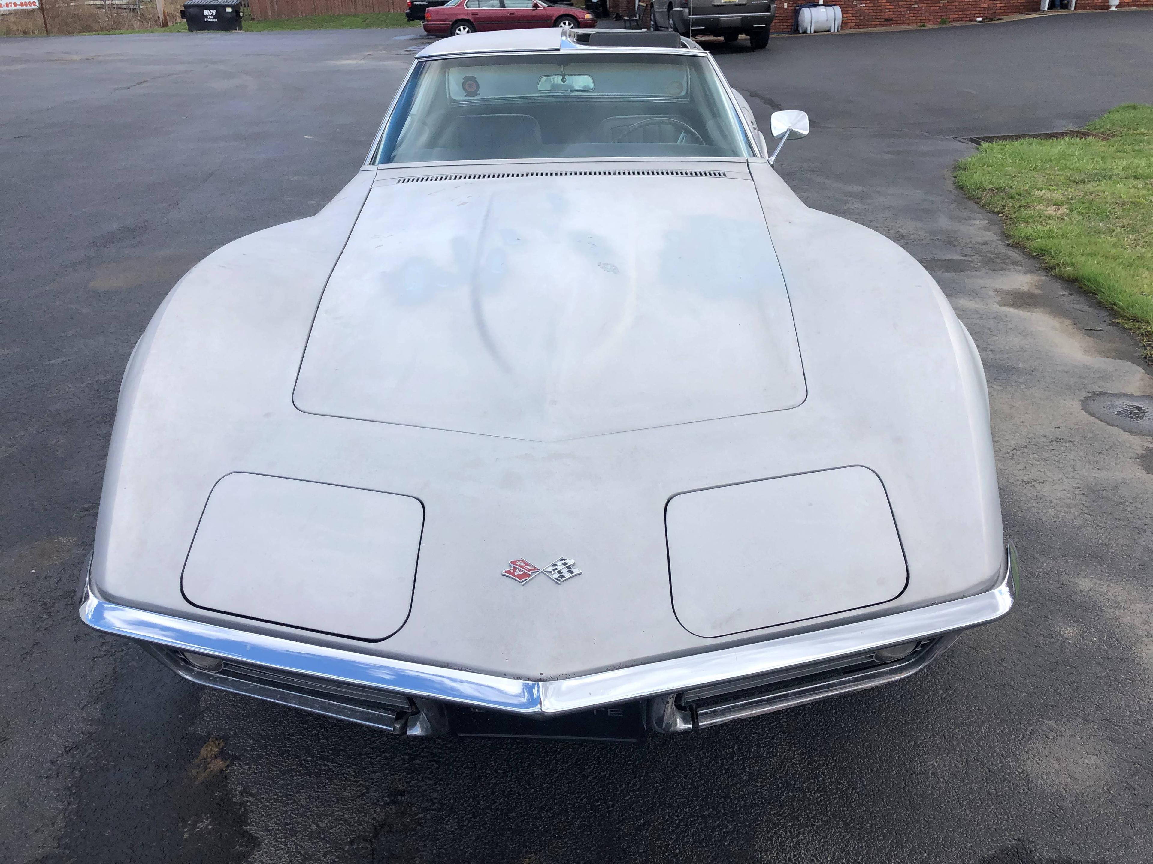 1968 Chevrolet Corvette T-Type Coupe. Rare Stingray T-Top barn find. Matchi