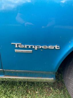 1967 Pontiac Tempest Custom Sedan. Actual mileage of 34,000 as stated on ti